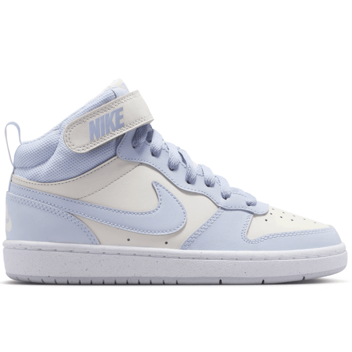 Nike Court Borough Mid 2 in Platinum Tint/White/Ghost GS