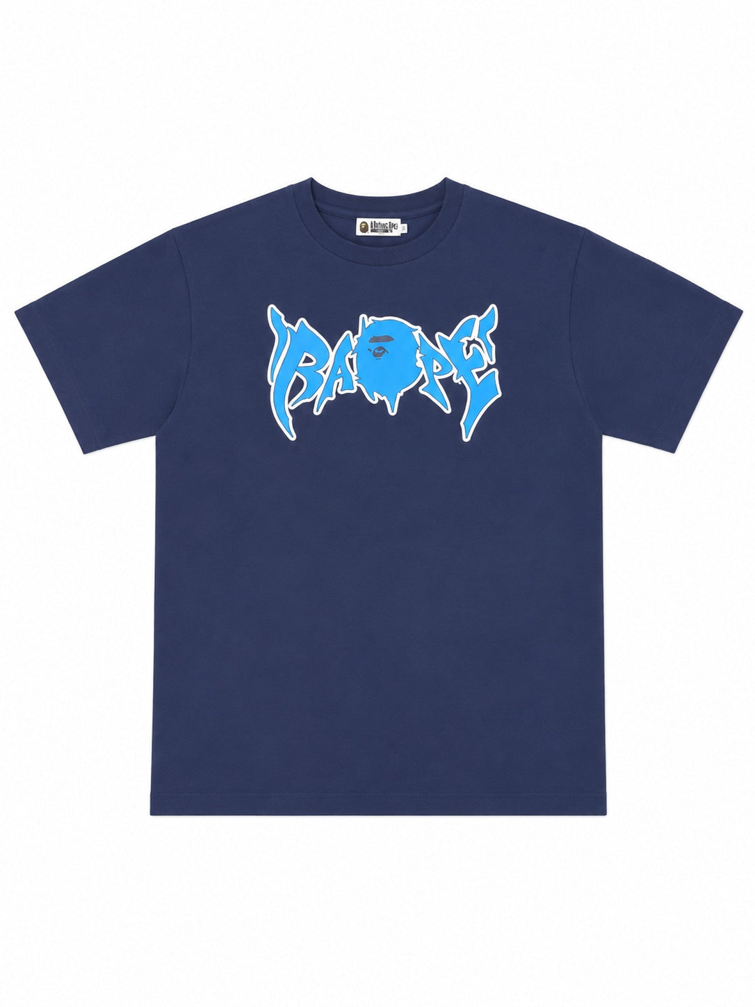 Bape Graffiti tee Blue