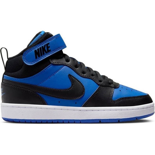 Nike Court Borough Mid 2 (GS) — Game Royal/Black-White