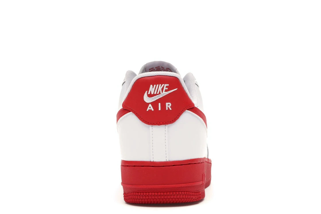 Nike Air Force 1 Low White Red Midsole