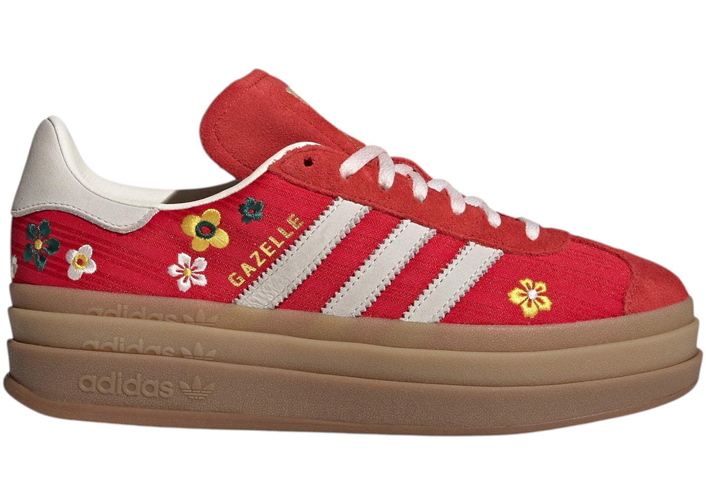 adidas Gazelle Bold Liberty London Better Scarlet Yellow (Women's)