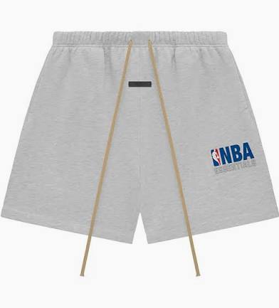 Essentials Fear of God light heather NBA short