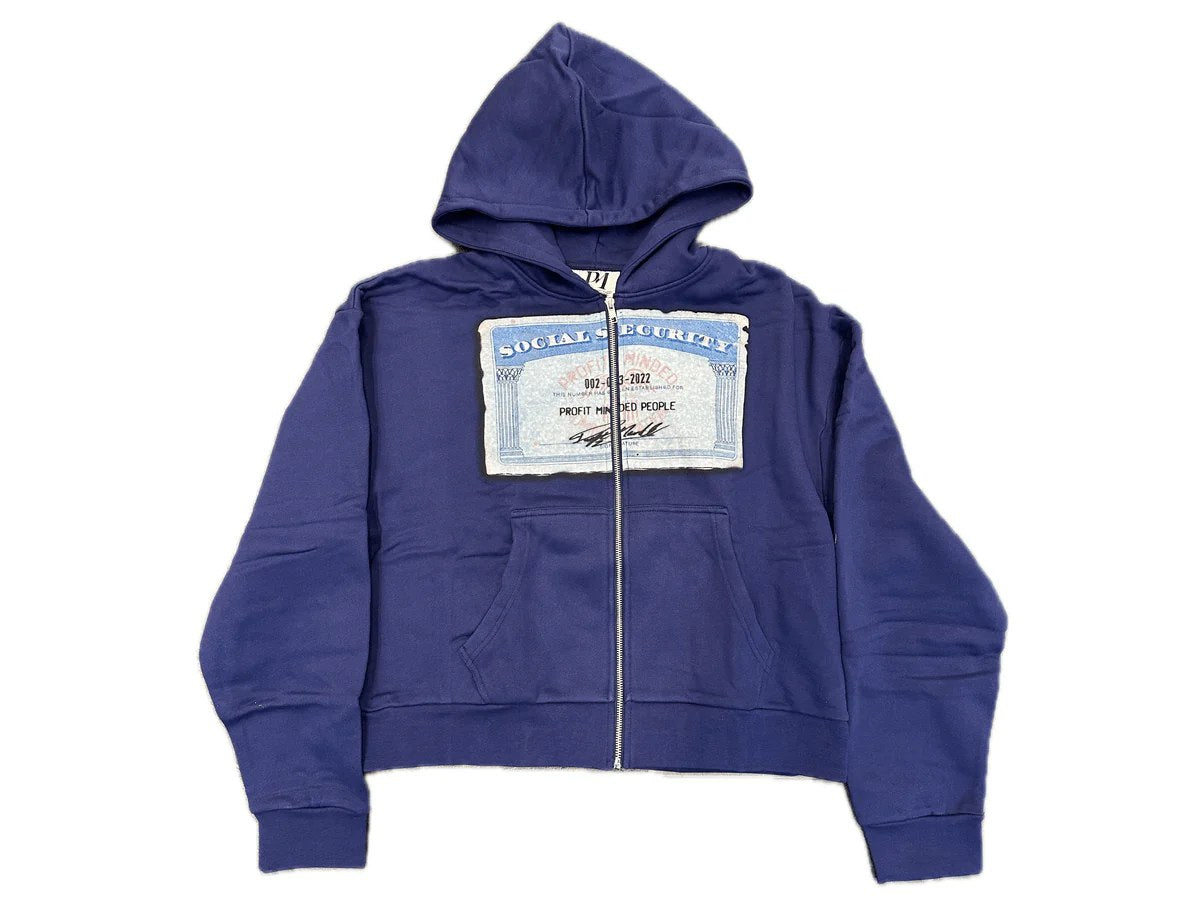 Profit Minded SSN Zip-Up Navy