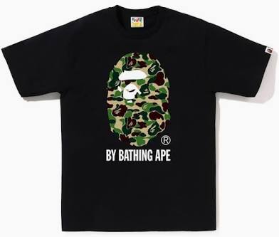 Bape ABC camo by bathing ape tee black/green