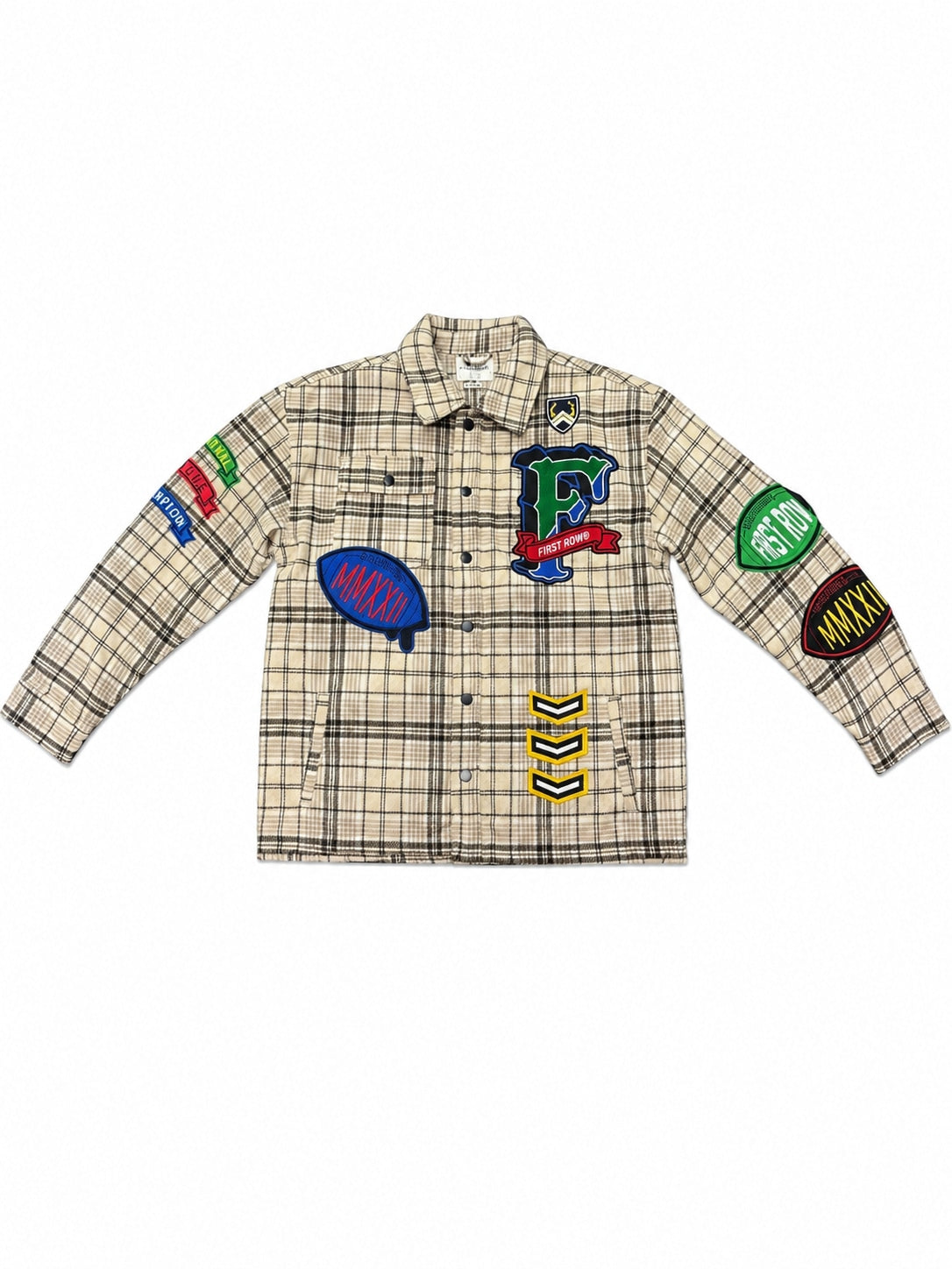 First Row Varsity Jack beige