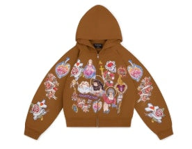Righteous Brown Risen Zip Up