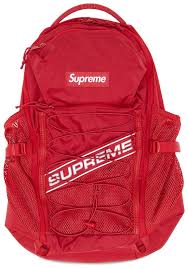 Supreme Book bag Red