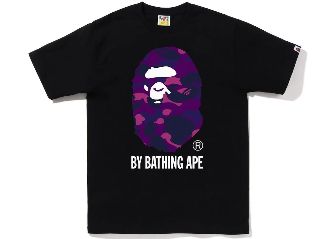BAPE Color Camo By Bathing Ape Tee (FW22) Black Purple