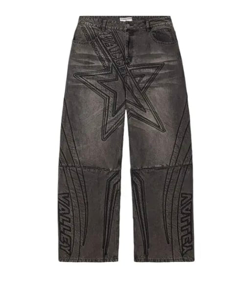 vale motor cross jeans black