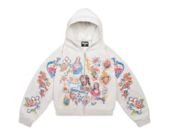 Grey Risen Zip Up