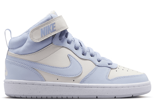 Nike Court Borough Mid 2 in Platinum Tint/White/Ghost GS