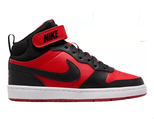 Nike Court Borough Mid University Red/Black GS