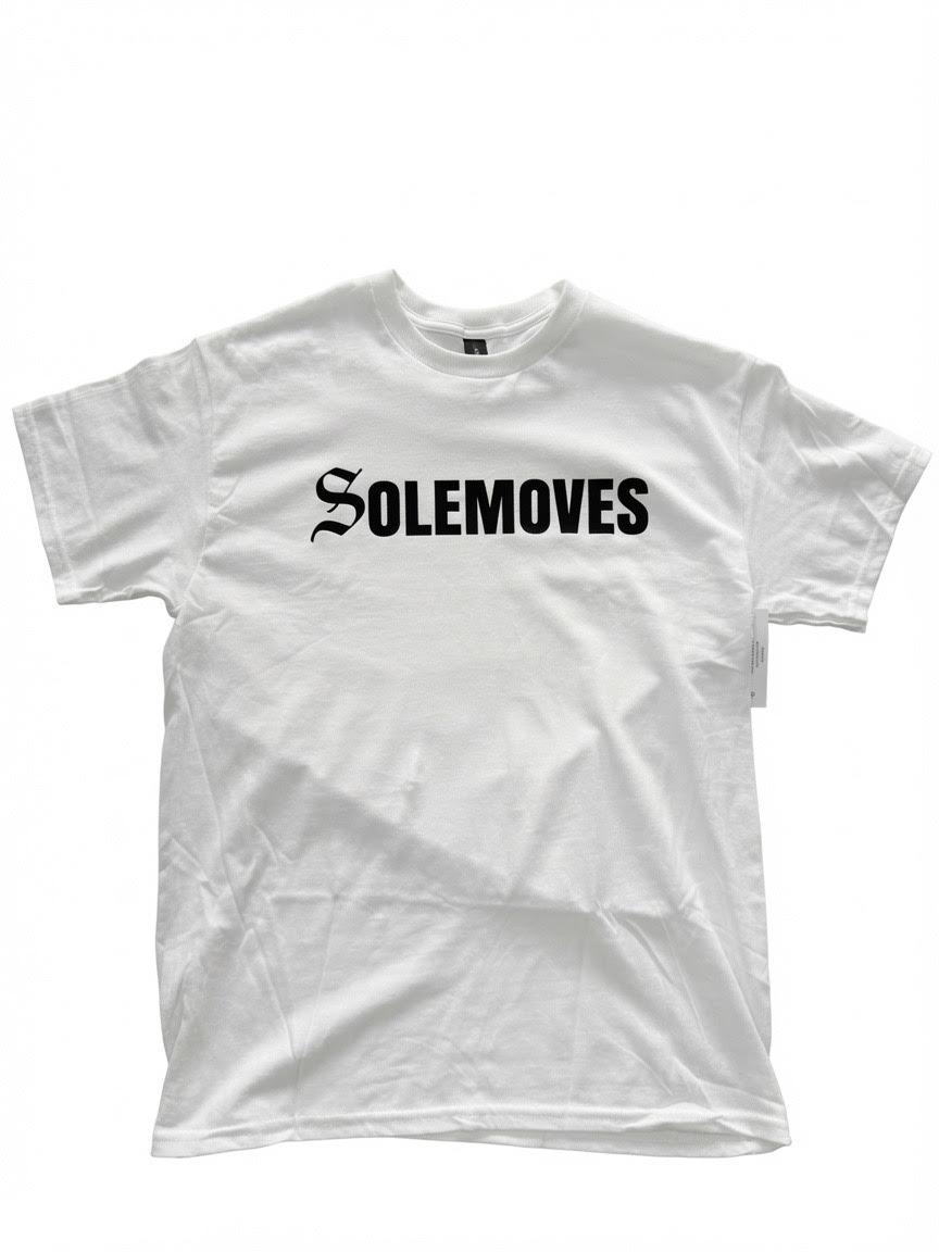 Solemoves Tee White/Black