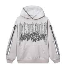 Revenge Chromed Out Cement Hoodie