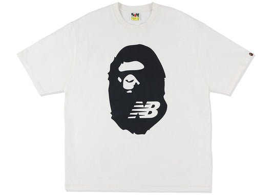BAPE x New Balance Ape Head Tee Ivory