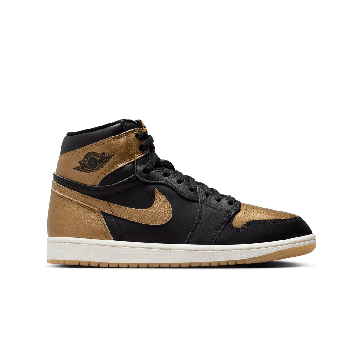 Nike Jordan 1 Retro High OG Black Metallic Gold