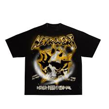 Retrovert fist tee black