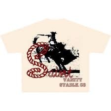 SAINT VANITY STABLE TEE CREAM