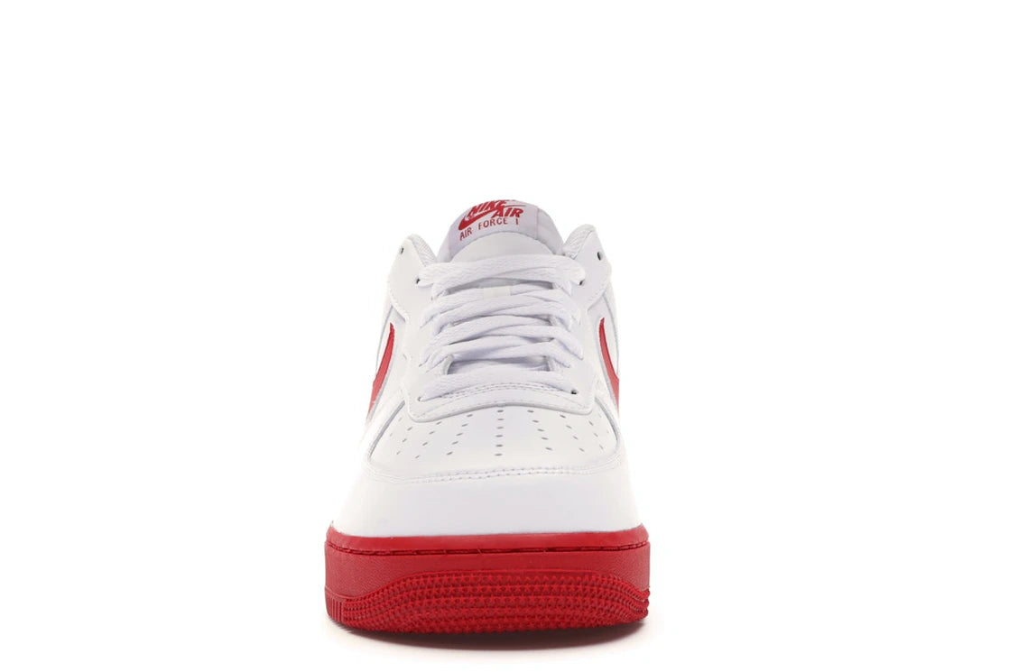 Nike Air Force 1 Low White Red Midsole