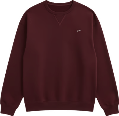 Nike Solo Swoosh Fleece Crewneck Sweatshirt