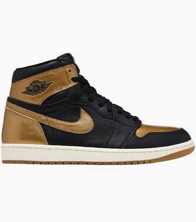 Jordan 1 high OG Black and Gold