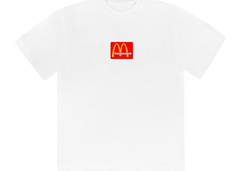 mcdonalds cactus white tee
