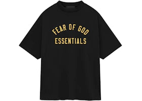 Fear of God Essentials Jersey Crewneck Tee Black