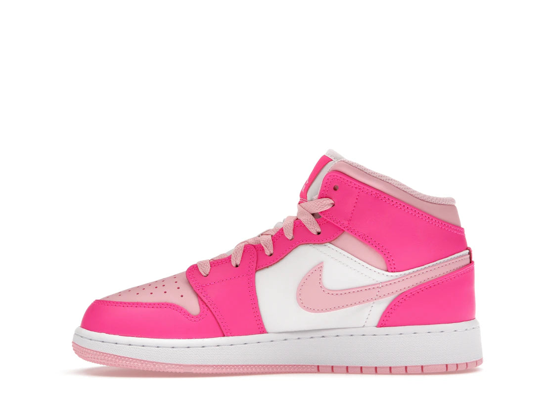 Jordan 1 Mid Fierce Pink (GS)