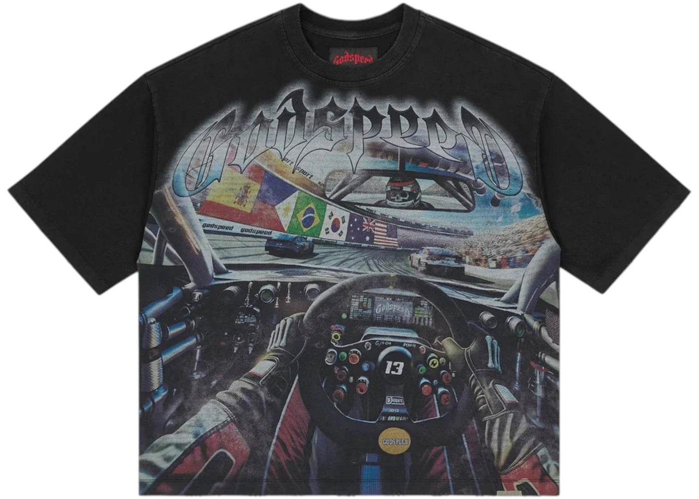 Godspeed Drivers Seat Tee Black