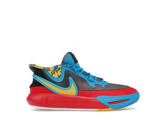 Nike Kyrie 8 GO SE Black Blue Tour Yellow (GS)