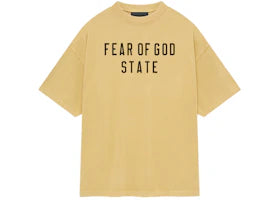 Fear of God Essentials Heavy Crewneck Tee Amber