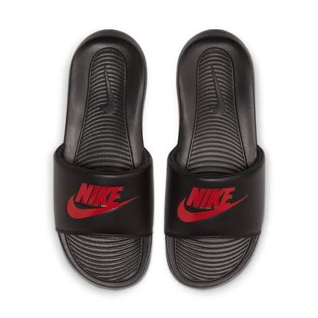 Nike Victori One Slide black/university red