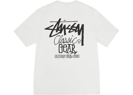 Stussy Classic Gear Pig. Dyed Tee Natural