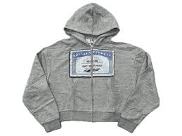 Profit Minded SSN Zip-Up Grey