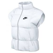 White Cut off Nike Vest