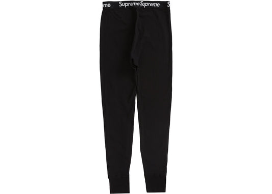 Supreme Hanes Bones Thermal Pant (1 Pack) Black