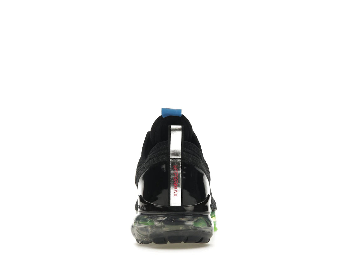 Nike Air VaporMax Flyknit 3 Black Blue Volt (GS)