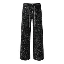 Purple Brand Rhinestone jeans 9128