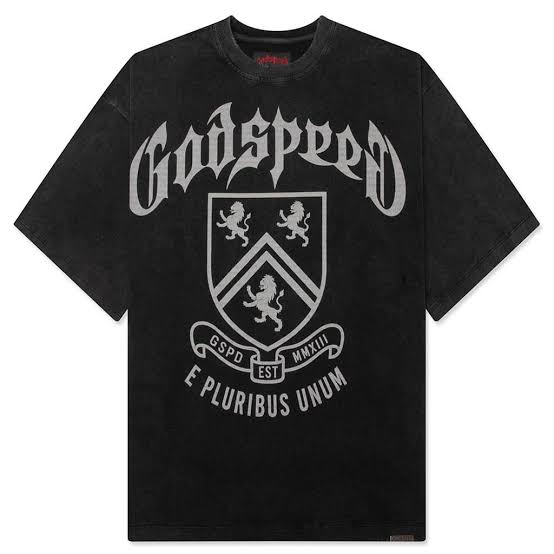 Godspeed Collegiate Pluribus Unum Tee