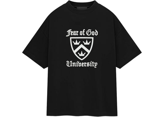 Fear of God Essentials Heavy Crewneck Tee (FW24) Black