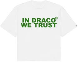 KIXKS IN DRACO WE TRUST TEE WHITE/GREEN