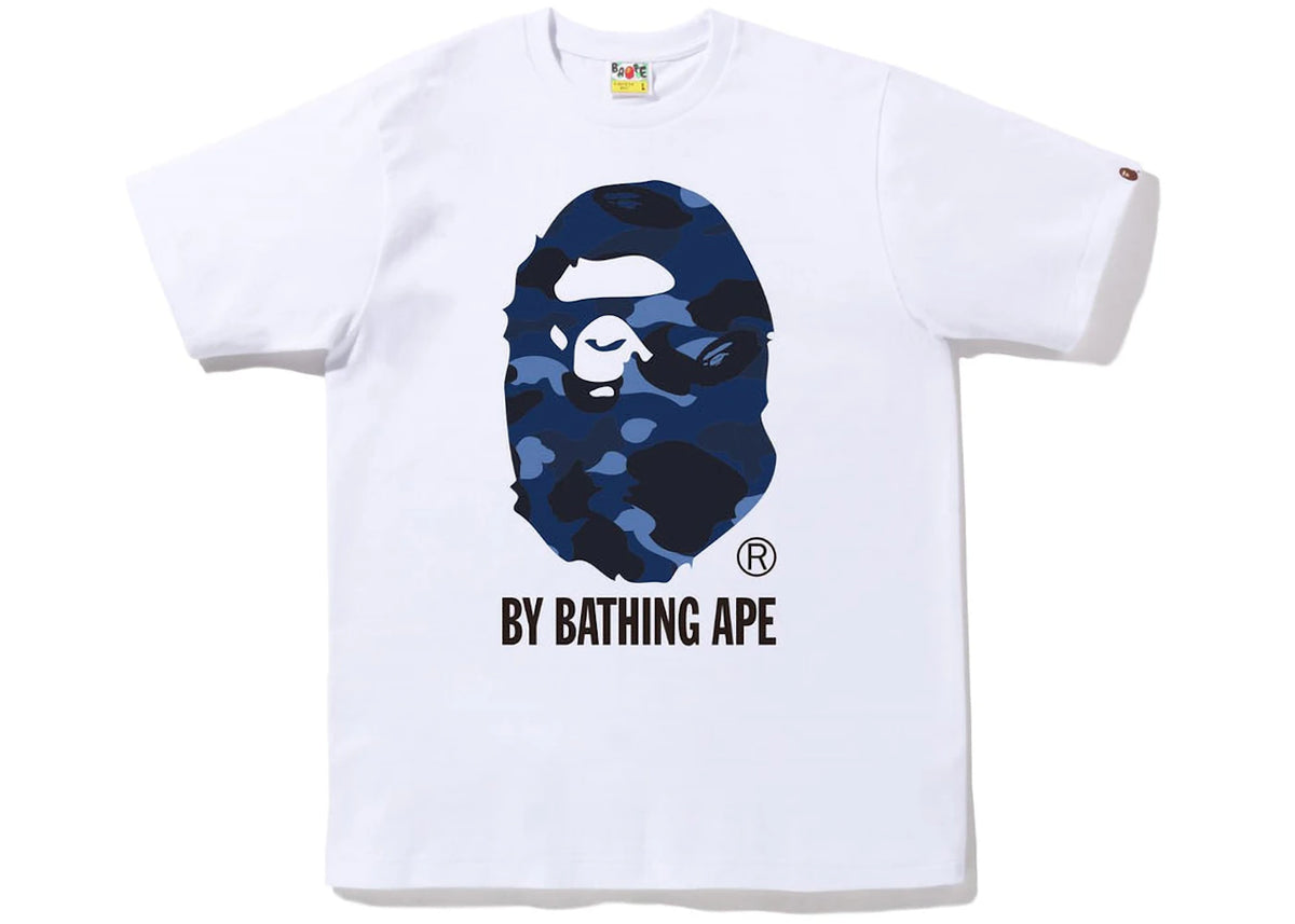 BAPE Color Camo By Bathing Ape Tee (FW22) White Navy