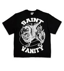 Saint Vanity Tee Black/White Griffen
