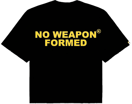 GLOCK NO WEAPON FORMED TEE BLACK/YELLOW
