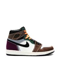 Jordan 1 high black and archaeo brown