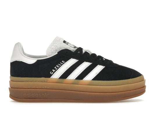 adidas Gazelle Bold Black White Gum (Women's)