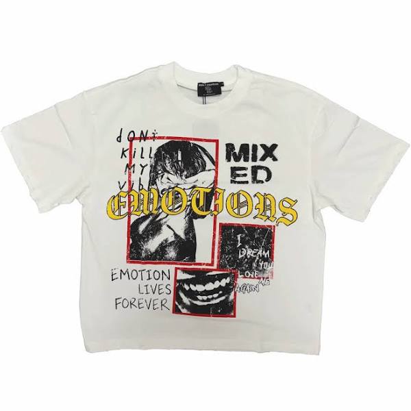 Mixed Emotions Forever Tee White