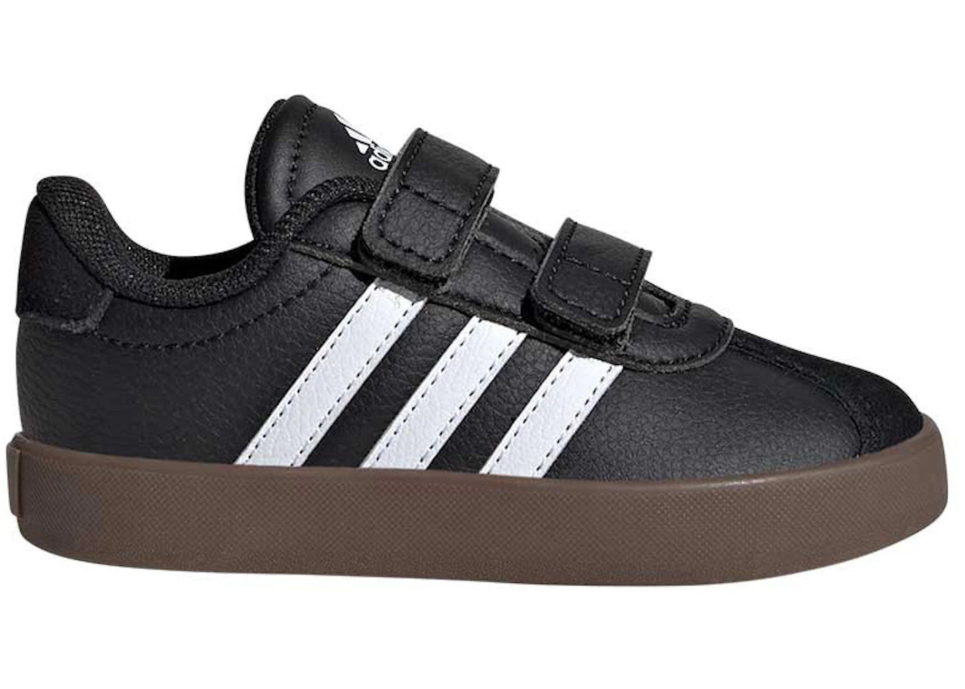 adidas Vl Court 3.0 Core Black Cloud White Gum (TD)