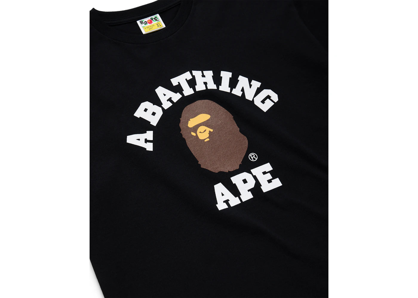 BAPE College Tee Black
