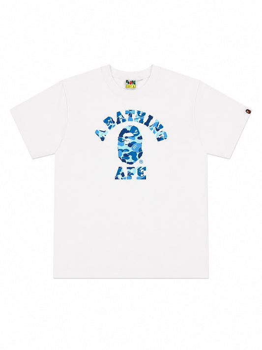 A Bathing Ape tee White and Blue
